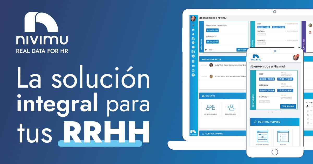 Nivimu, gestiona los RRHH en una sola aplicación